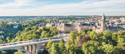 Luxembourg skyline