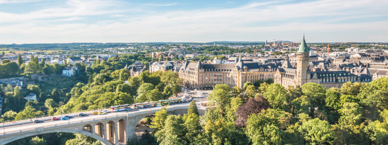 Luxembourg skyline