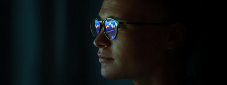 Man wearing sunglasses